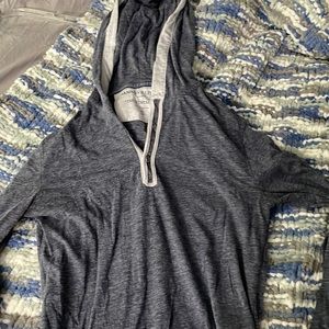 Mens pull over hoodie